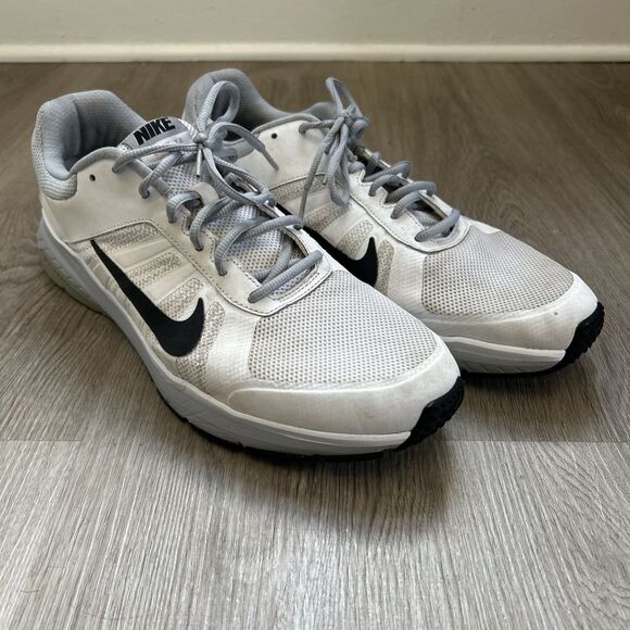 Nike Dart XII Men’s Size 13 White Running Shoes Athletic Sneakers 831532-100 - Picture 1 of 9
